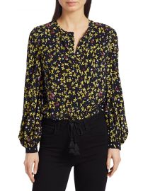 Derek Lam 10 Crosby - Aster Mixed Floral Blouse at Saks Fifth Avenue